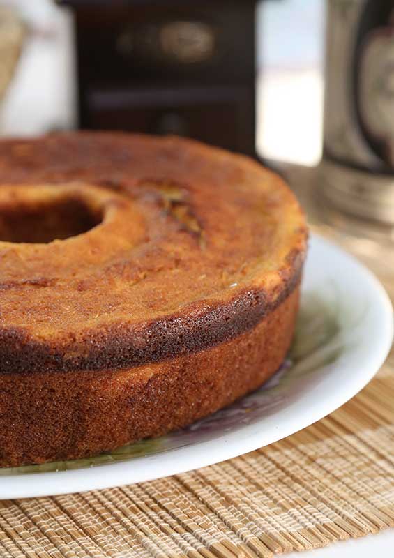 bolo de aipim no liquidificador