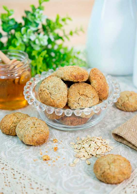 bolacha de aveia e mel