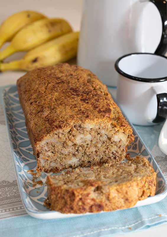 pão de aveia com banana