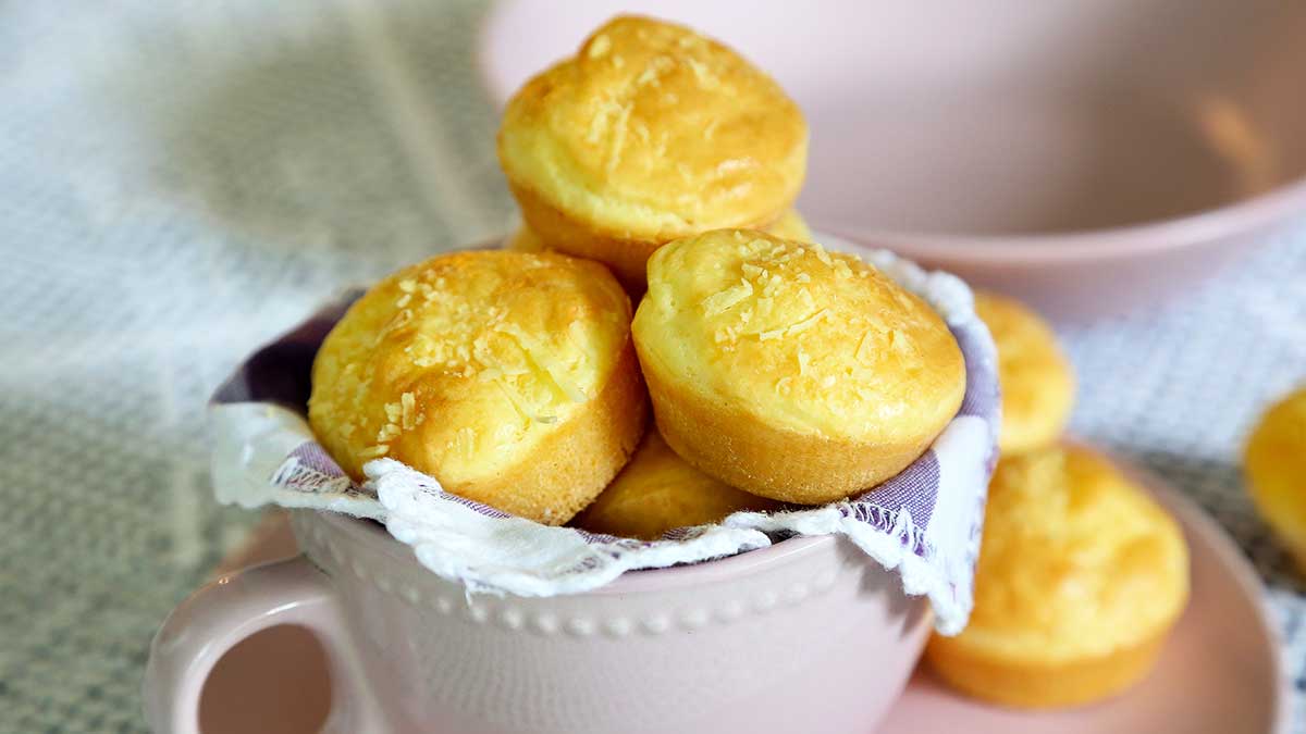 pão de queijo de liquidificador