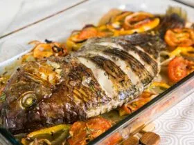 tilápia assada no forno