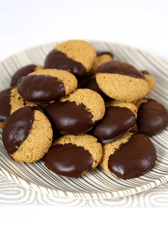 Biscoito de Aveia com Chocolate Perfeito para seu Lanche 5 biscoito de aveia com chocolate