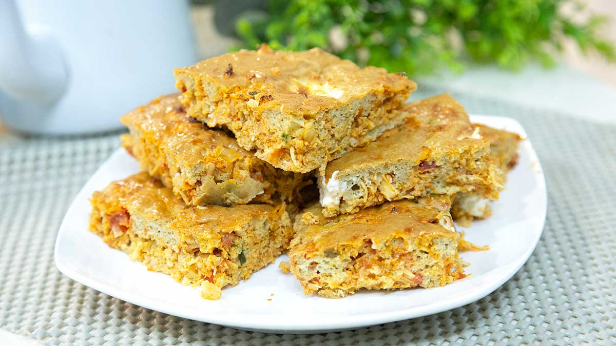 torta de frango saudável