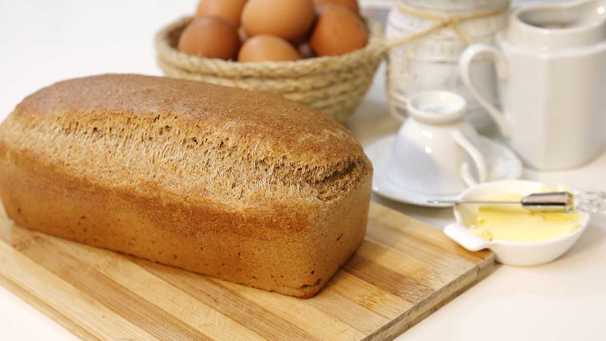 pão caseiro integral