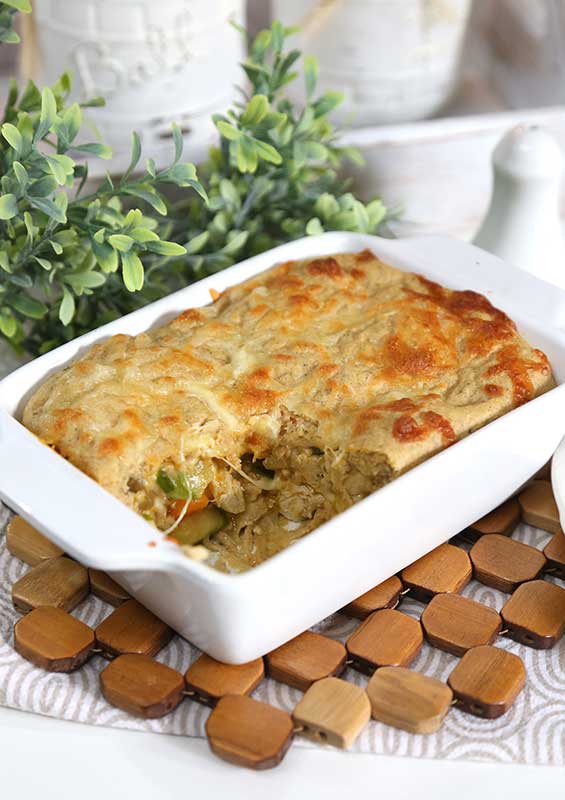 Sem Trigo e Sem Leite: Torta Salgada de Frango Perfeita para o Jantar 5 torta salgada