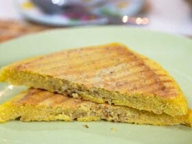 pão de milho em 2 minutos