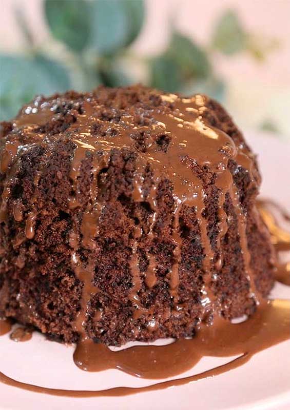 bolo de chocolate fofinho