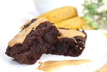 brownie de banana zero açúcar