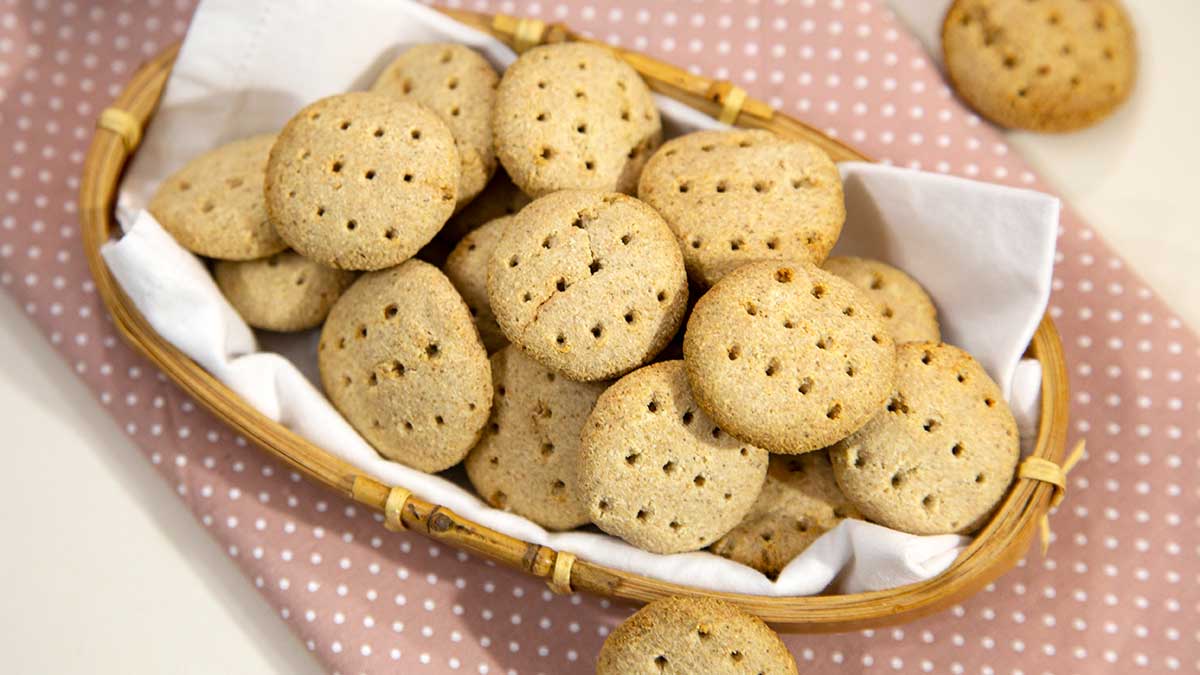 bolachinha sem açúcar