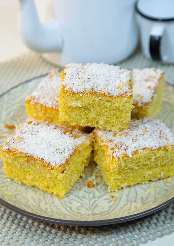 bolo de fubá sem trigo e sem leite
