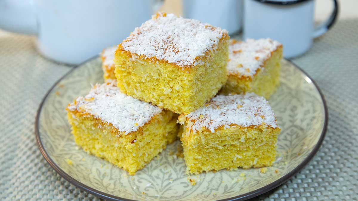bolo de fubá sem trigo e sem leite