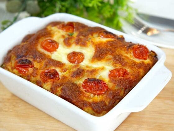 torta salgada low carb