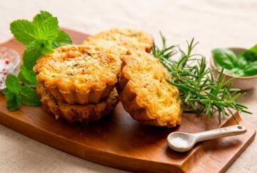 tortinhas de legumes fit