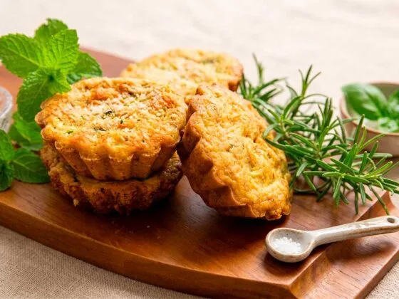 tortinhas de legumes fit
