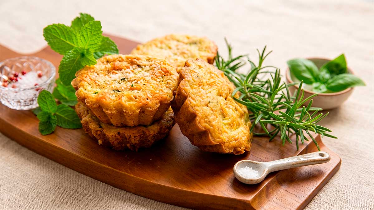 tortinhas de legumes fit