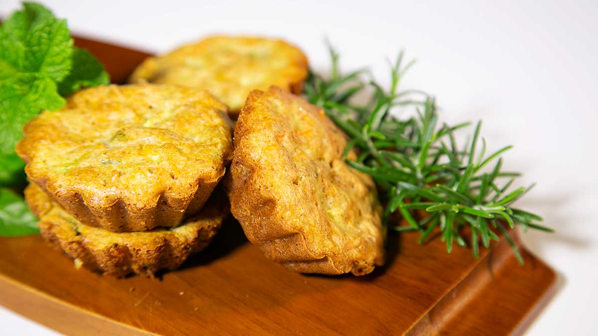 tortinhas de legumes fit