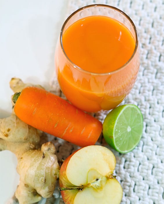 Como Fazer o Suco Detox de Maçã, Cenoura e Limão para Emagrecer 5 suco detox de maçã