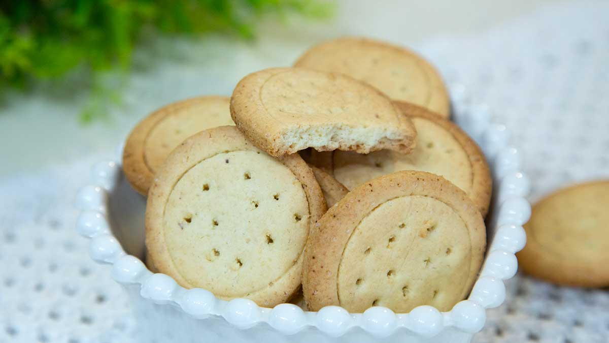 Bolacha Caseira Tipo Maria: Receita Fácil e Crocante 6 Bolacha caseira