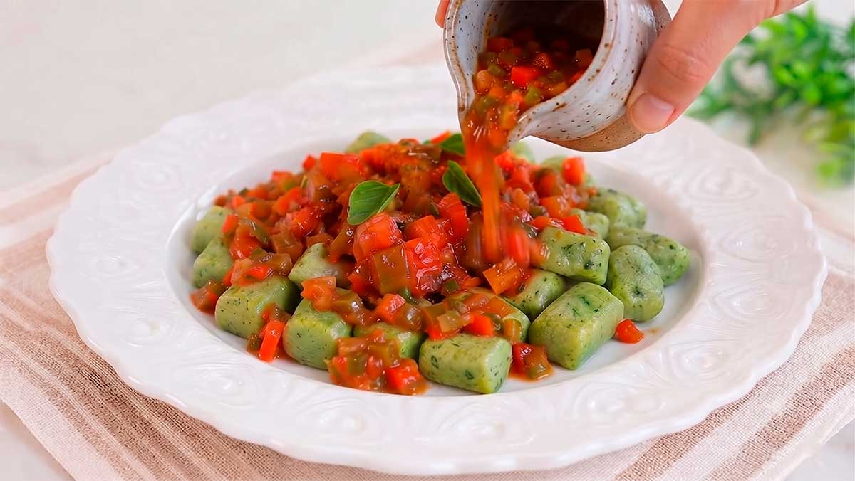nhoque de batata doce