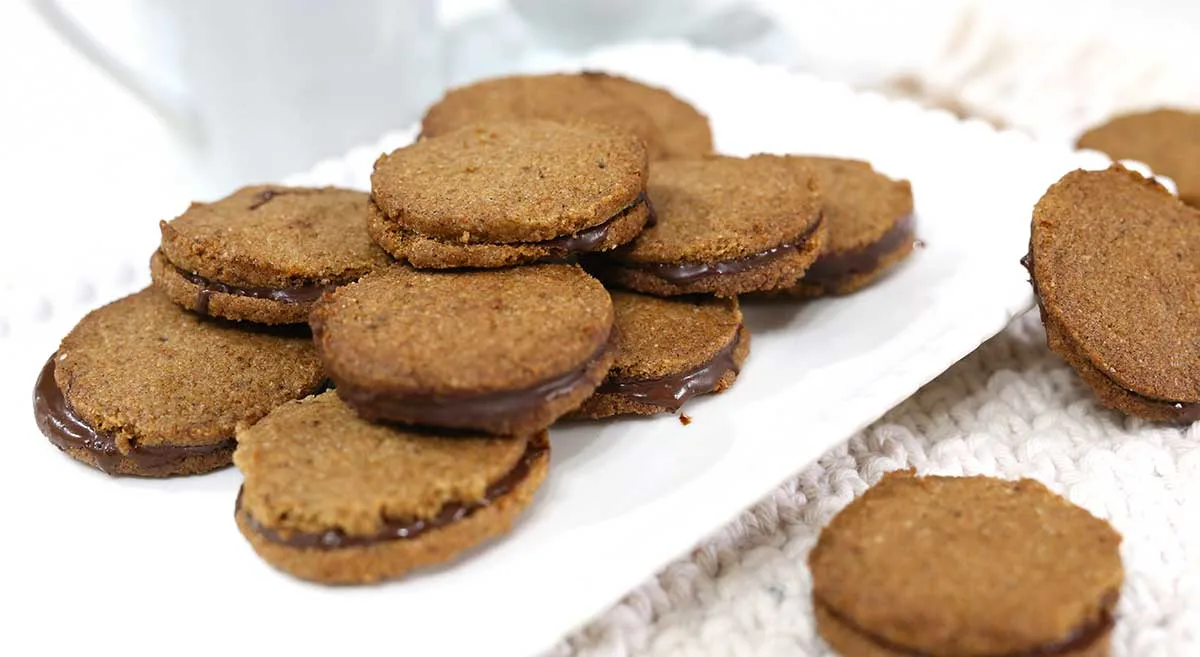 Biscoito Doce Recheado em 15 Minutos 15 Biscoito Doce Recheado em 15 Minutos