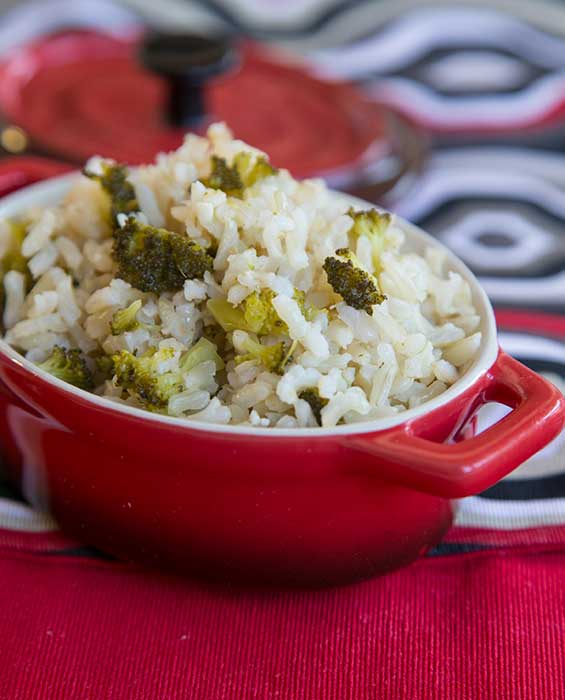 Como Preparar Arroz com Brócolis Perfeito e Soltinho 5 arroz com brócolis