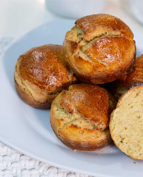 Pãozinho de Batata Doce Sem Glúten