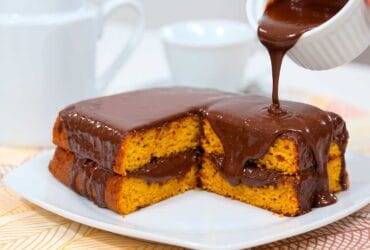 Bolo de Cenoura Fofinho Sem Glúten e Sem Lactose 3 bolo de cenoura fofinho