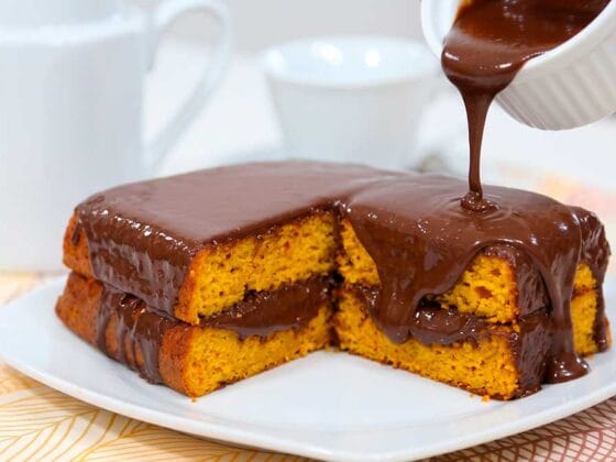 Bolo de Cenoura Fofinho Sem Glúten e Sem Lactose 25 bolo de cenoura fofinho