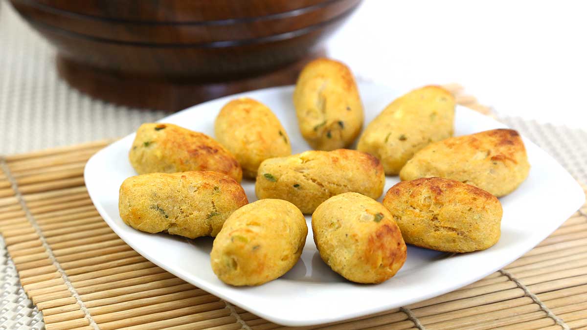 Croquete de Frango Sem Fritura 6 croquete de frango