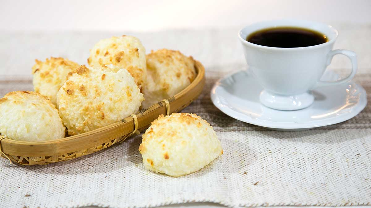 Pão de Queijo de Tapioca Fácil e Rápido