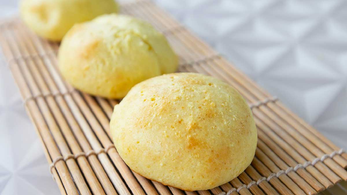 pão com 3 ingredientes