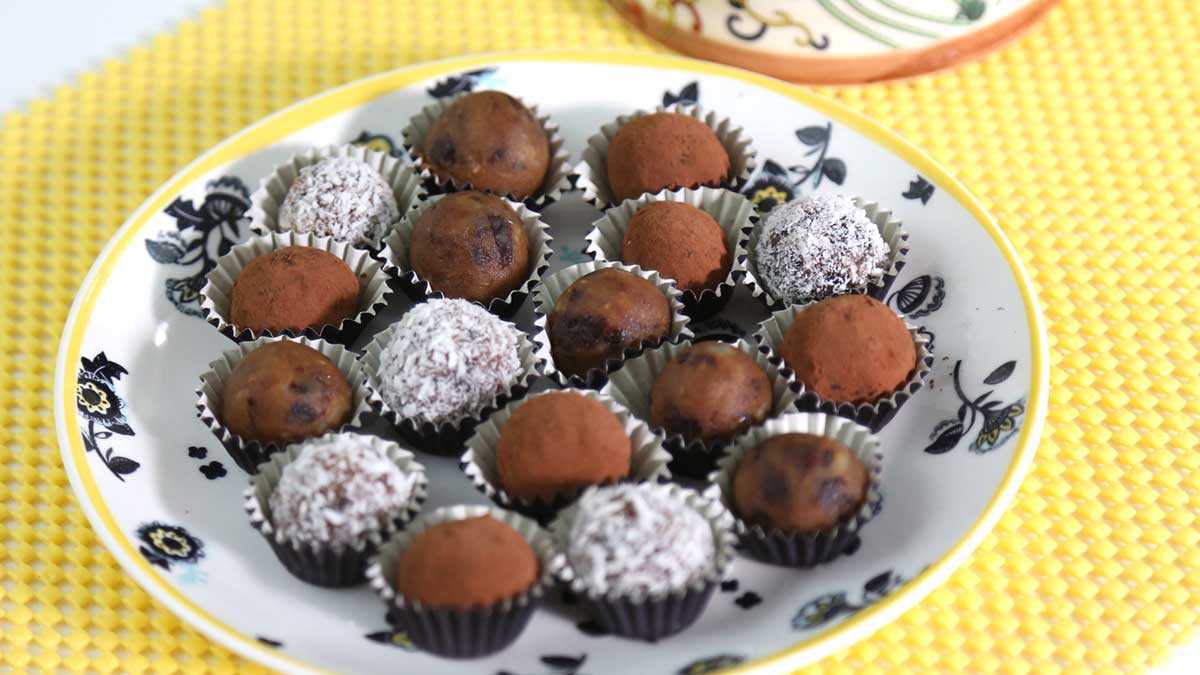 Docinho Saudável Sem Açúcar: Apenas 2 Ingredientes 1 docinho saudável sem açúcar