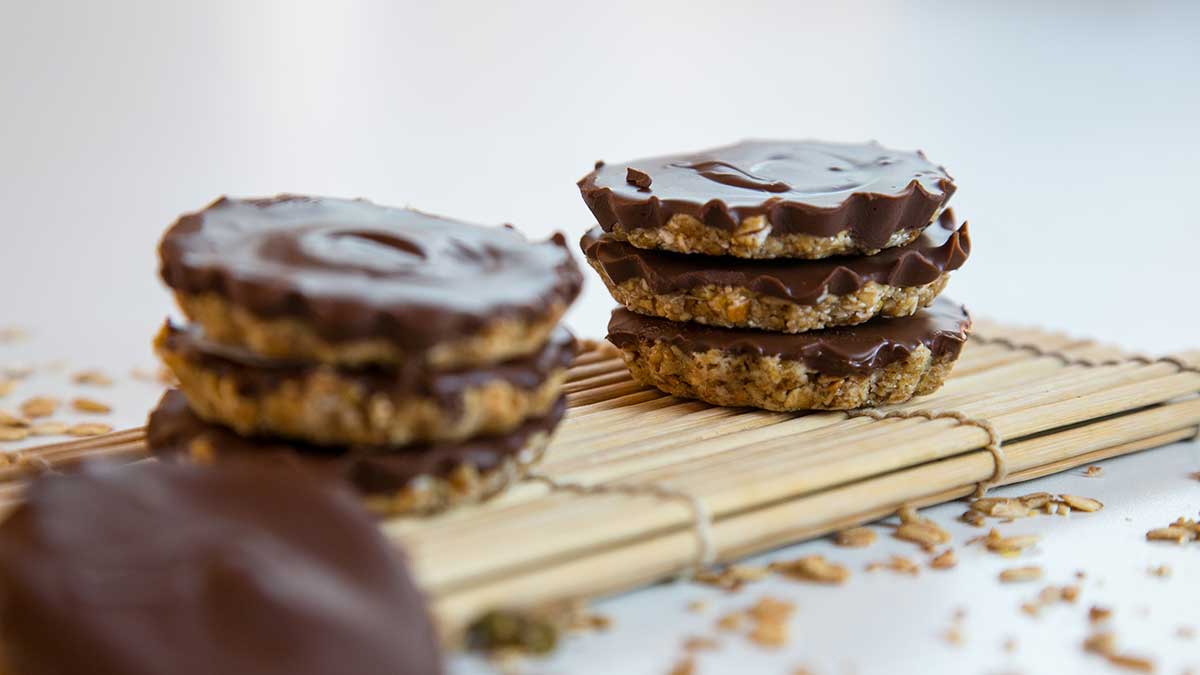 Biscoito Crocante com Chocolate: Receita Fit