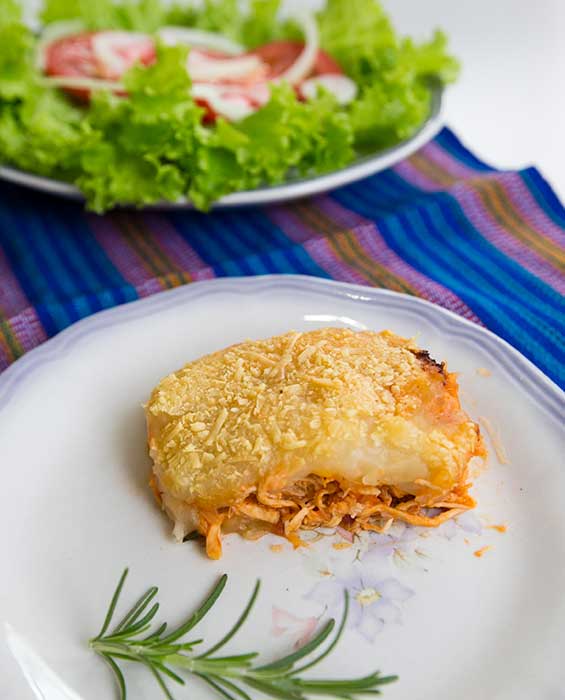 Escondidinho de Frango Fit: Fácil, Leve e Saboroso 6 Escondidinho de Frango