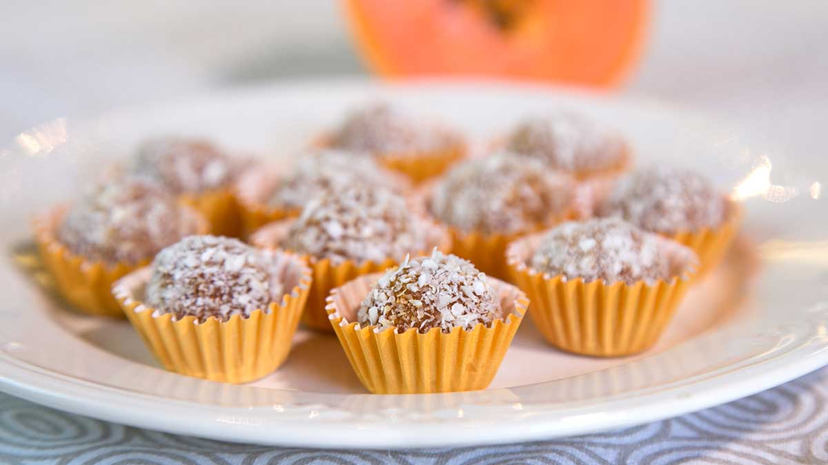 3 Ingredientes: Docinho Fit de Mamão com Coco 25 3 Ingredientes: Docinho Fit de Mamão com Coco